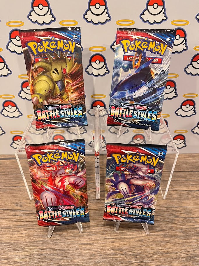 Battle Styles Booster Pack Art Set (x4)