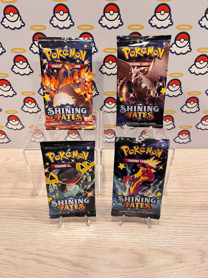 Shining Fates Booster Pack Art Set (x4)