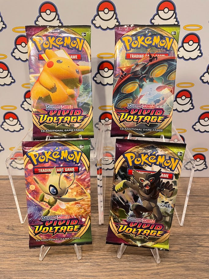 Vivid Voltage Booster Pack Art Set (x4)