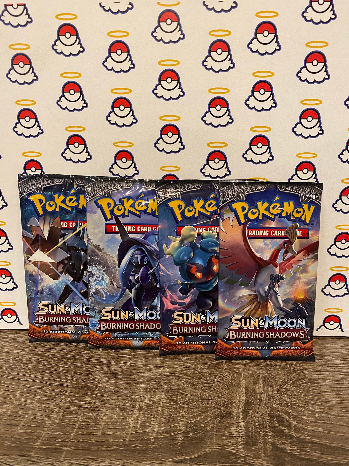 Burning Shadows Booster Pack Art Set (x4)