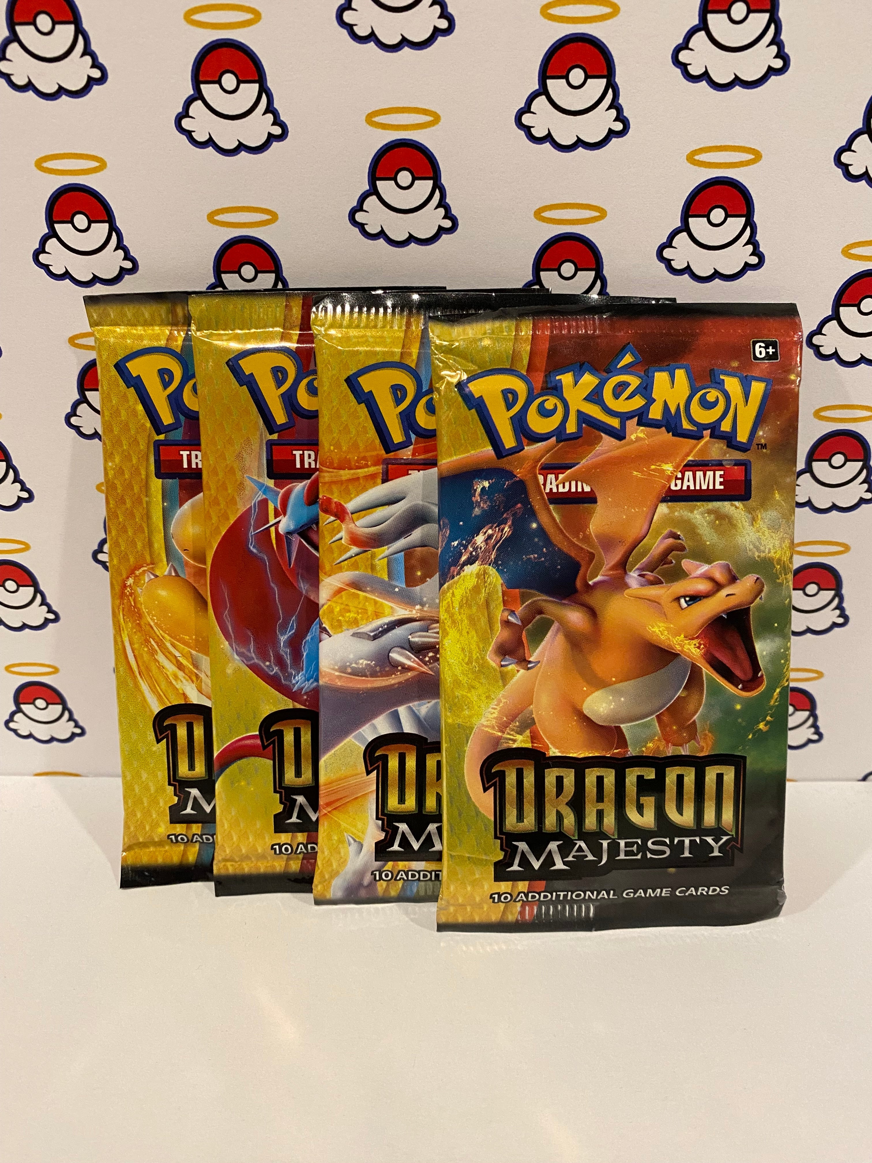 Dragon Majesty Booster Pack Art Set (x4) – Poke Heaven